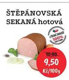 RABBIT řeznictví ŠTĚPÁNOVSKÁ SEKANÁ hotová 100g nabídka