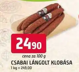 Trefa CSABAI LÁNGOLT KLOBÁSA 100 g nabídka
