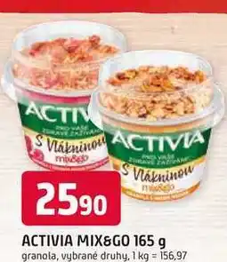 Trefa ACTIVIA MIX&GO 165 g nabídka