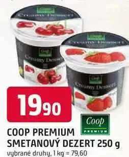 Trefa Coop SMETANOVÝ DEZERT 250 g nabídka