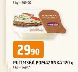 Trefa PUTIMSKÁ POMAZÁNKA 120 g nabídka