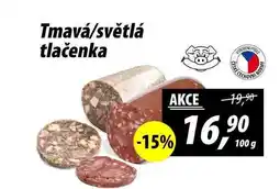 ZEMAN Tmavá/světlá tlačenka, 100 g nabídka