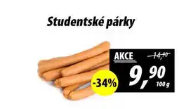 ZEMAN Studentské párky, 100 g nabídka