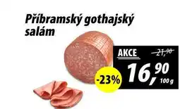 ZEMAN Příbramský gothajský salám, 100 g nabídka