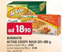 Trefa BONAVITA ACTIVE CRISPY RUSK 125g nabídka