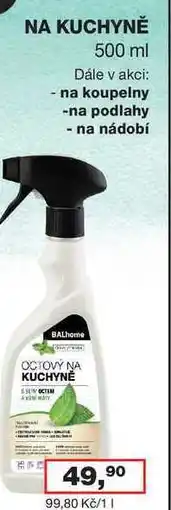 Ráj drogerie BALhome OCTOVÝ NA KUCHYNĚ 500ml nabídka
