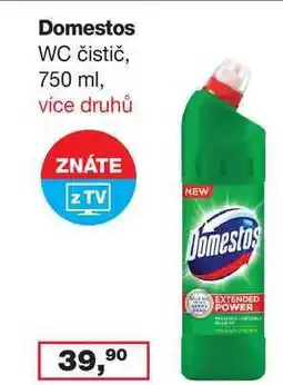 Ráj drogerie Domestos WC čistič, 750 ml, více druhů nabídka