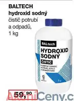Ráj drogerie BALTECH hydroxid sodný čistič potrubí a odpadů, 1 kg nabídka
