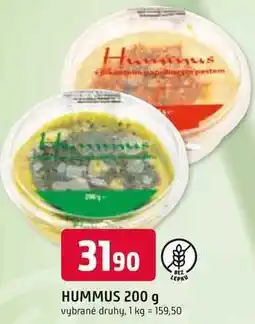 Trefa HUMMUS 200 g vybrané druhy nabídka