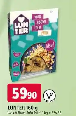 Trefa LUNTER 160g VEGAN Wok & Bowl nabídka