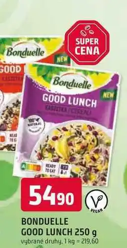 Trefa BONDUELLE VEGAN GOOD LUNCH 250 g vybrané druhy nabídka