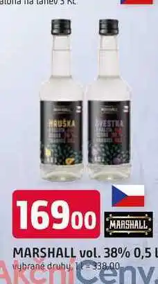 Trefa MARSHALL vol. 38% 0,5 L nabídka