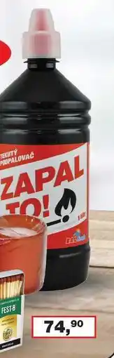 Ráj drogerie ZAPAL TO! tekutý podpalovač 11 nabídka