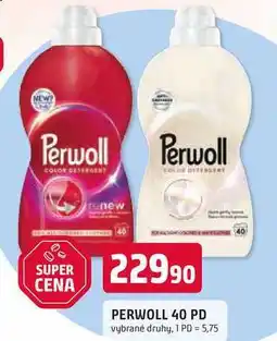 Trefa PERWOLL 40 PD vybrané druhy nabídka