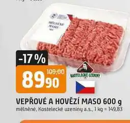 Trefa VEPŘOVÉ A HOVĚZÍ MASO 600 g nabídka