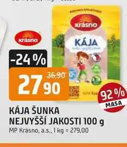 Trefa KÁJA ŠUNKA NEJVYŠŠÍ JAKOSTI 100 g nabídka