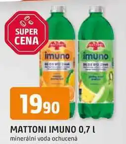 Trefa MATTONI IMUNO 0,7l nabídka
