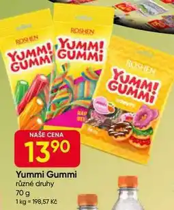 Hruška ROSHEN Yummi Gummi různé druhy 70 g nabídka