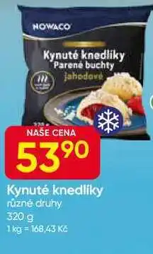 Hruška NOWACO Kynuté knedlíky 320g nabídka