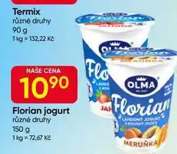 Hruška OLMA Florian jogurt různé druhy 150 g nabídka