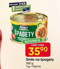 Hruška Hamé Směs na špagety 300 g nabídka