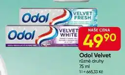 Hruška Odol Velvet různé druhy 75 ml nabídka