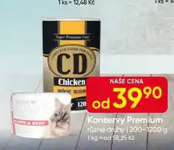 Hruška CD Konzervy Premium různé druhy, 200-1200 g nabídka