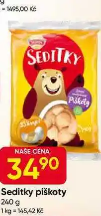 Hruška Seditky piškoty 240 g nabídka