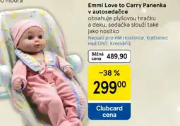 Tesco Emmi Love to Carry Panenka v autosedačce nabídka