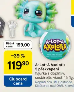 Tesco A-Lot-A Axolotls 5 překvapení nabídka
