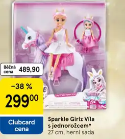 Tesco Sparkle Girlz Víla s jednorožcem nabídka