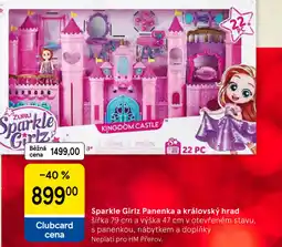 Tesco Sparkle Girlz Panenka a královský hrad nabídka