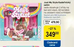 Tesco Just My Style Kadeřnický salón nabídka