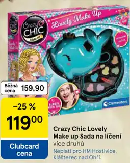 Tesco Crazy Chic Lovely Make up Sada na líčení nabídka