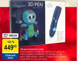 Tesco 3D pero kreativní sada nabídka