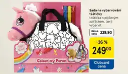 Tesco Sada na vybarvování taštičky nabídka