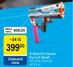 Tesco X-Shot Pro Series Furry X Zbraň nabídka