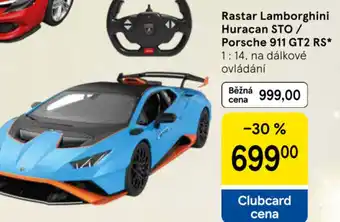 Tesco Rastar Lamborghini Huracan STO/ Porsche 911 GT2 RS nabídka