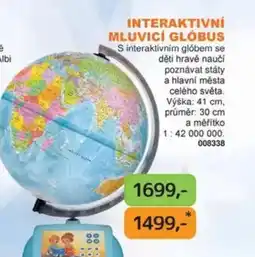 Dráčik Interaktivní mluvicí glóbus nabídka