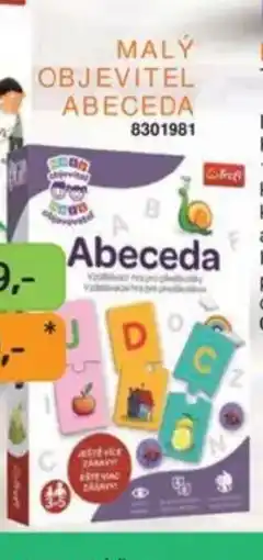 Dráčik Malý objevitel Abeceda nabídka