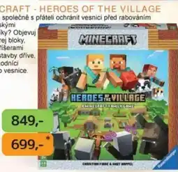 Dráčik Minecraft - Heroes of the village nabídka
