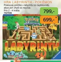 Dráčik Hra labyrinth - Pokémon nabídka