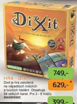 Dráčik Hra-Dixit nabídka