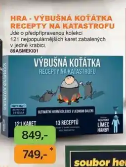 Dráčik Hra - Výbušná koťátka recepty na katastrofu nabídka