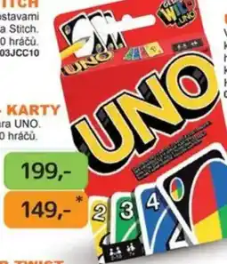 Dráčik Uno - Karty nabídka