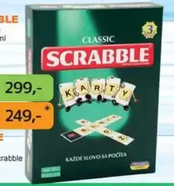 Dráčik Hra Scrabble karty nabídka