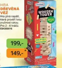 Dráčik Hra Dřevěná věž nabídka