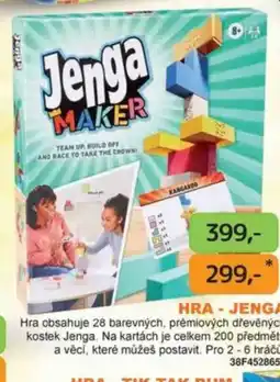 Dráčik Hra Jenga nabídka