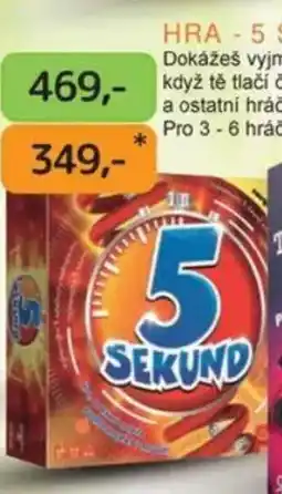 Dráčik Hra - 5 sekund nabídka