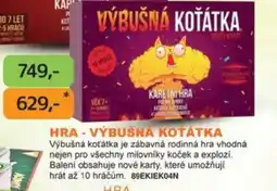 Dráčik Hra - Výbušna koťátka nabídka